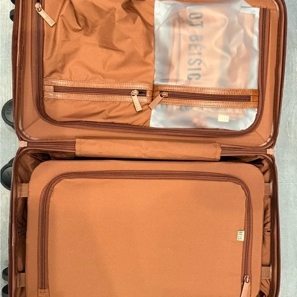 BEIS- small carry-on luggage in Maple. New with tags - Picture 8 of 10